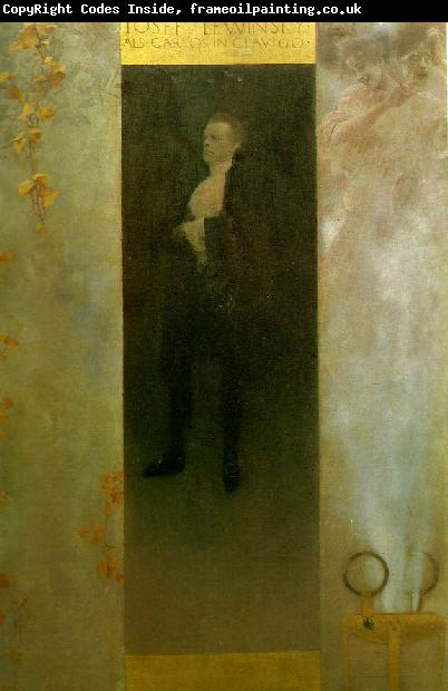 Gustav Klimt port lewinskyratt av josef